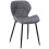 Charles Jacobs (Fabric Grey) Charles Jacobs Set of 2 Diamond Patterned Dining Chair 4