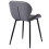 Charles Jacobs (Fabric Grey) Charles Jacobs Set of 2 Diamond Patterned Dining Chair 6