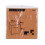 (Brown, 4pc) Foldable Storage Boxes Cubes Collapsible Large Folding Organiser Baskets 31x31cm 4