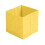 (Yellow, 3pc) Foldable Storage Boxes Cubes Collapsible Large Folding Organiser Baskets 31x31cm 1