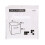 (White, 2pc) Foldable Storage Boxes Cubes Collapsible Large Folding Organiser Baskets 31x31cm 4