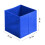 (Blue, 1pc) Foldable Storage Boxes Cubes Collapsible Large Folding Organiser Baskets 31x31cm 3