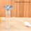 3 Pack Stainless Steel Funnels Set for Kitchen Use Filling Bottles Liquor Flask Tiny Spice Cooking Powder Water 6