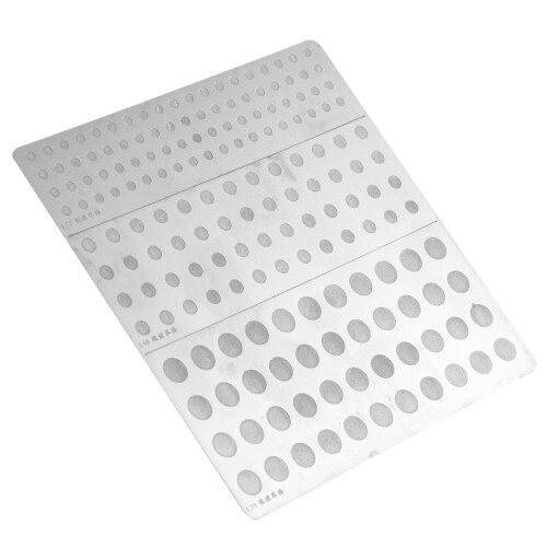 1/72 1/48 1/35 Scale Static Grass Planting Template Tool for Electrostatic Flock Applicator Scene Sand Table 2