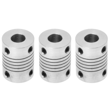 3X Motor Shaft 8mm to 8mm Joint Helical Beam Coupler Coupling D18L25