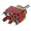 3X AC 250V 15A Latching 3 Way On-Off-On Single Pole Double Throw Toggle Switch Orange 3