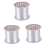 3X 0.2mm Diameter Clear Nylon Fish Fishing Line Spool Beading String 3