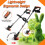 Garden Strimmer Cordless Blades Grass Trimmer Electric Brush Cutter 6