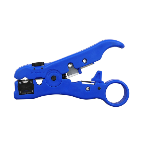 Multi- Coaxial Cable Stripper Cable TV Cable Stripper Wire Stripper Blue 1
