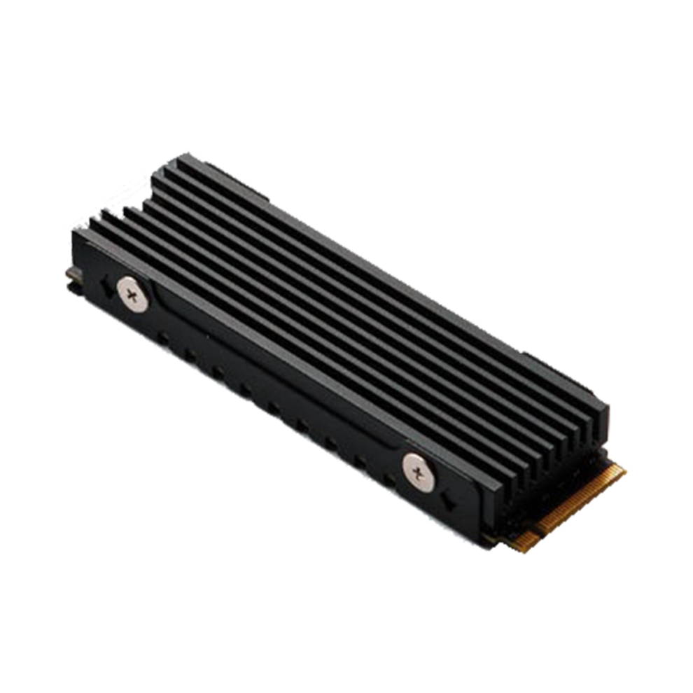 M.2 2280 NVMe Heatsink M.2 SSD Heatsink Cooling Pad Aluminum Dissipation with Thermal Pad for M2 2280 Ssd Black