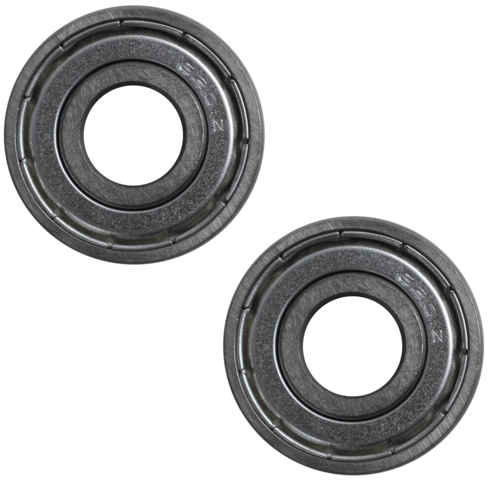 2X 6201Z Deep Groove Ball Bearing, Metal, 12 X 32 X 10 Mm, Sealed 4851062723200