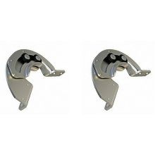 2X Hidden 90 Degree Hinge Industrial Equipment Cabinet Door Carbon Steel Sliding Limit Hinge Furniture Hardware Hinge