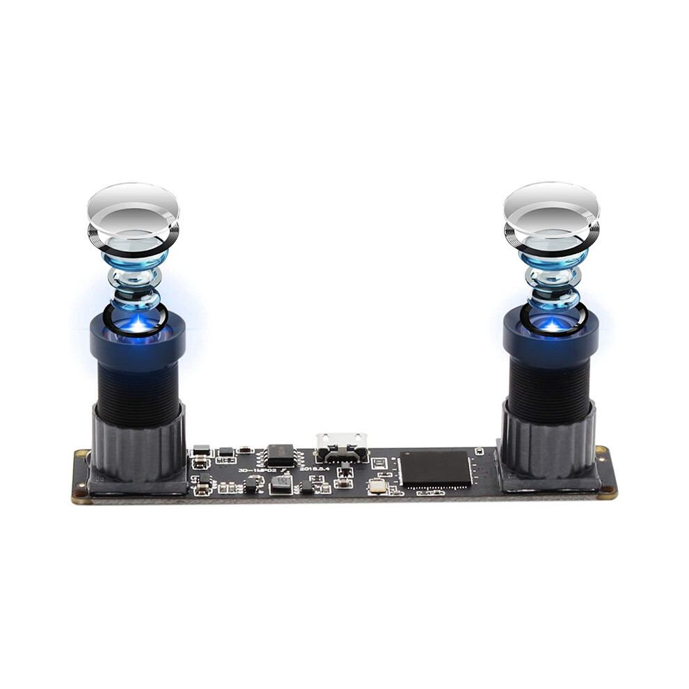 Synchronized Dual Lens USB Camera with CMOS OV9750 Sensor Webcam 1.3MP 3D VR USB Camera Module OTG Stereo USB Webcam