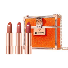 (Rouge (3pcs)) 3pc/set Waterproof Velvet Matte Red Lipstick - Long-Lasting Gift for Mom, Wife, and Girlfriend