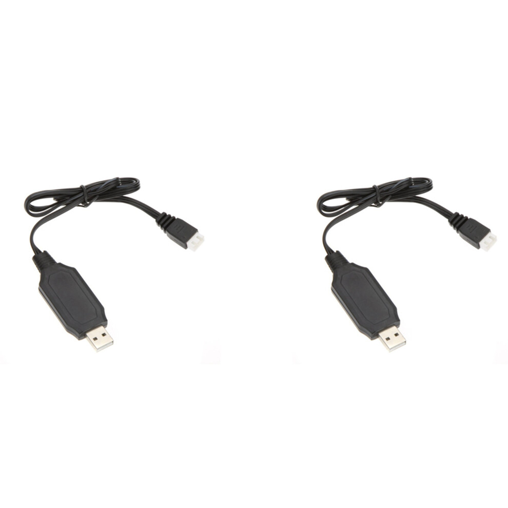 2X High Quality 7.4V Lipo Battery Usb Charger Cable For V912 V913 V915 V262 / F45 F39 T40c T23 Rc Toys 4851062737689