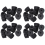 40 Pcs 21 x 12 mm Conical Recessed Foot Feet Rubber Buffer Material: Rubber 1