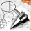Handheld Stainless Gummy/candy Depositor Funnel With Stand For Gummies, Candies, Chocolate 5