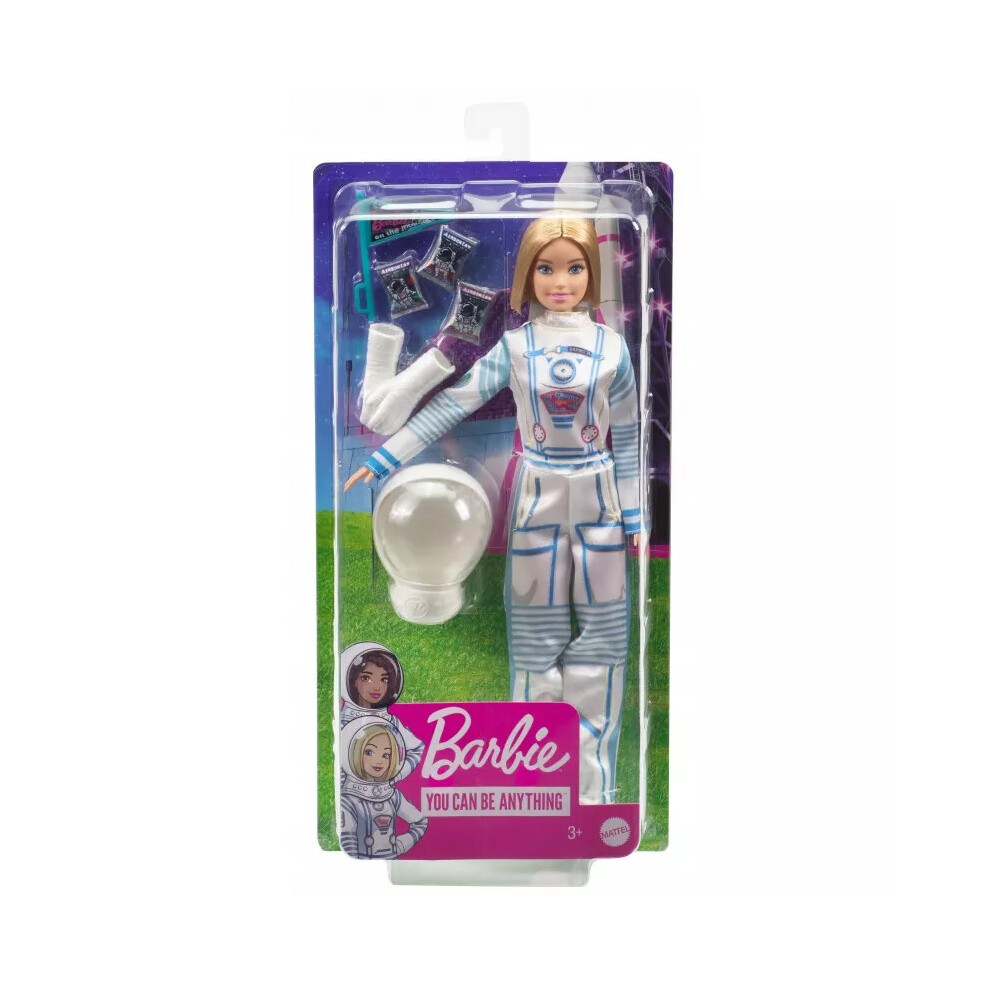 Barbie Career Space Astronaut 12" Doll and Playset Official Mattel