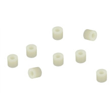Plastic Cylinder Spacer Washer 7mm x 3.2mm x 6mm 100 pcs
