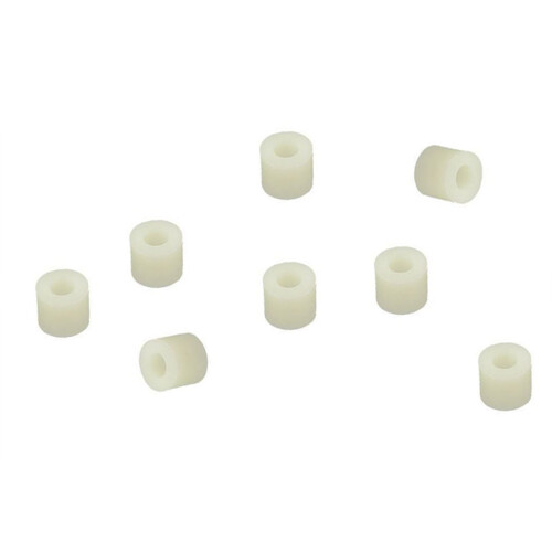 Plastic Cylinder Spacer Washer 7mm x 3.2mm x 6mm 100 pcs
