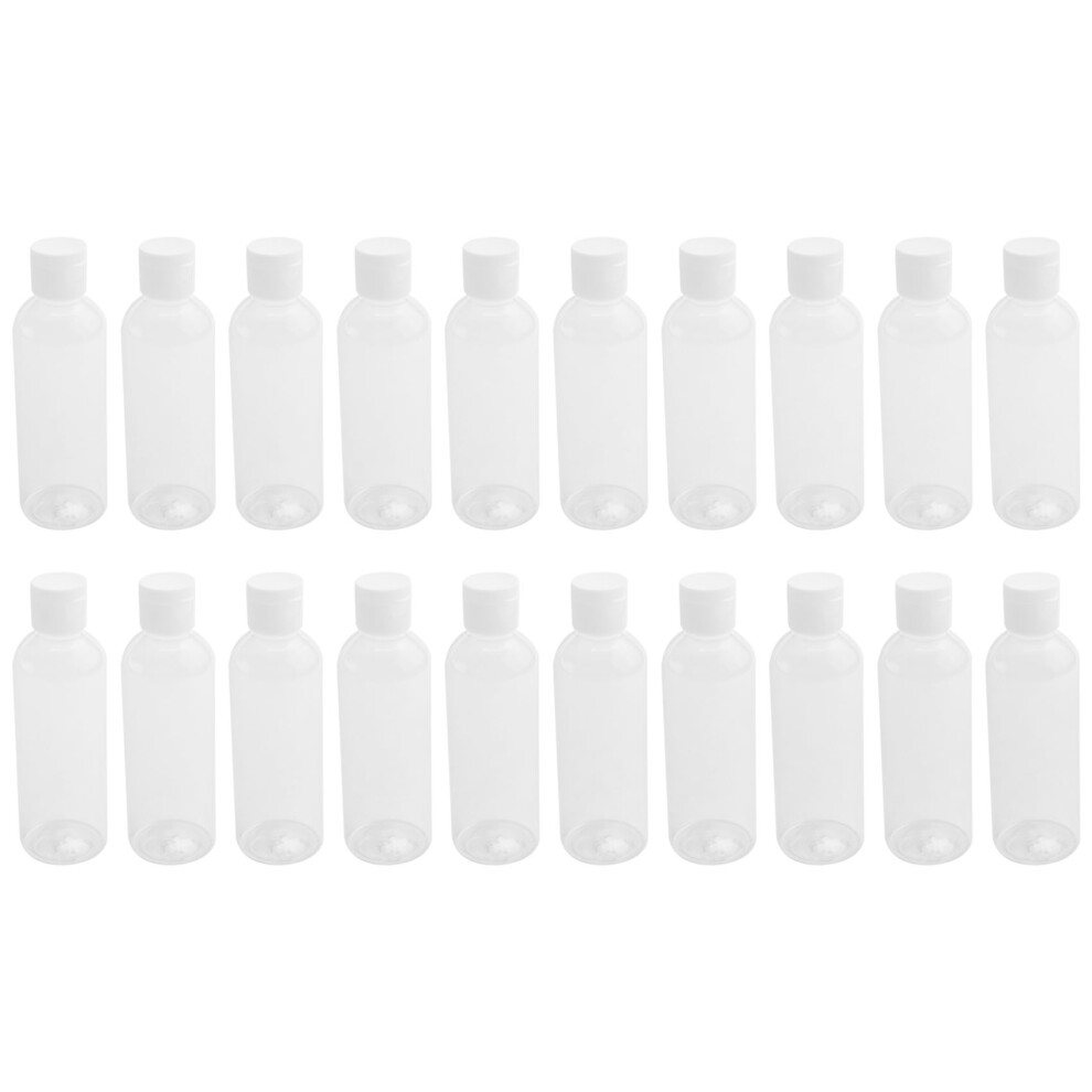 20 Pieces 100ml Plastic shampoo bottles Plastic Bottles for Travel Container for Cosmetics Lotion