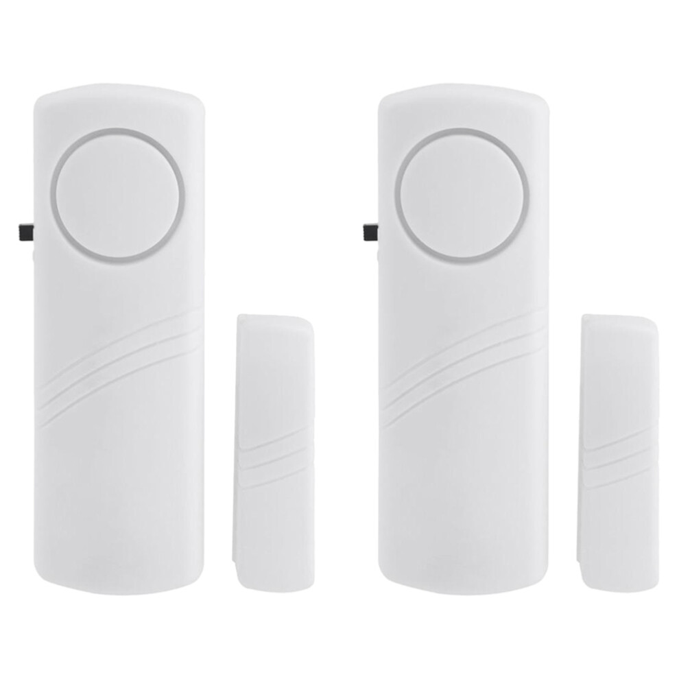 2X Door And Window Anti-Theft Alarm Door And Window Alarm Window Anti-Theft Alarm Door Magnetic Alarm Glass Reed Switch 4851062751142