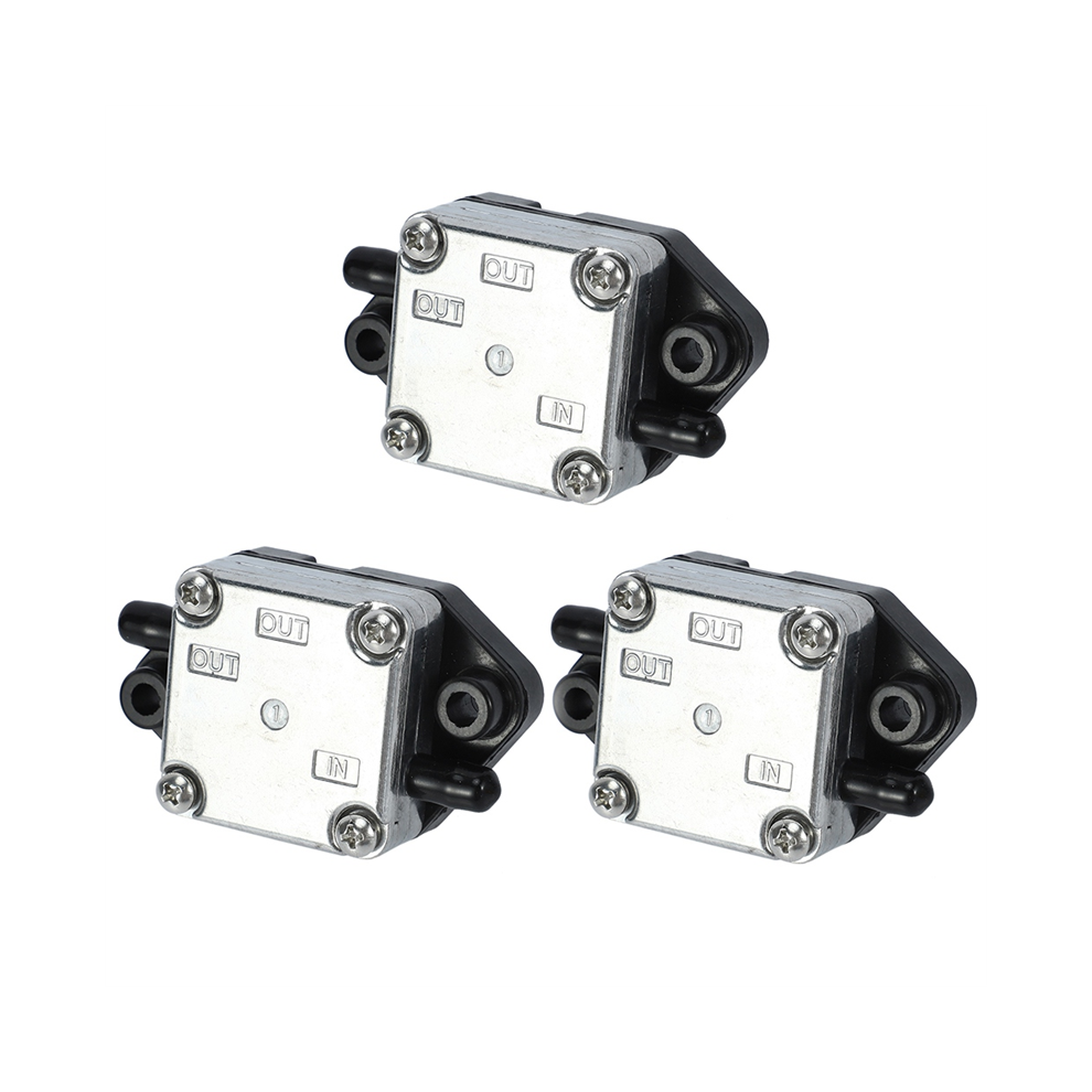 3X F4 4T Fuel Pump For Parsun Makara F5 F6 Makara F8 4 Cycle 4Hp 5Hp 6Hp 8Hp Outboard 6Bx-24410-00 Silver 4851062750435