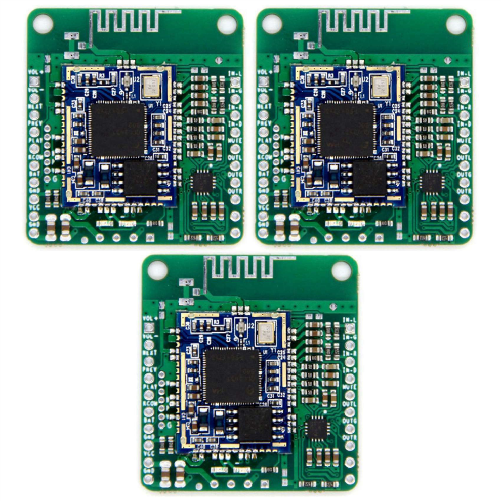 3X Qcc3031 Aptxhd Audio Aux Lossless Music Hifi Bluetooth 5.0 Receiving Board Tpa6132a2 Audio Amplifier Board,3.3-4.2V 4851062750206