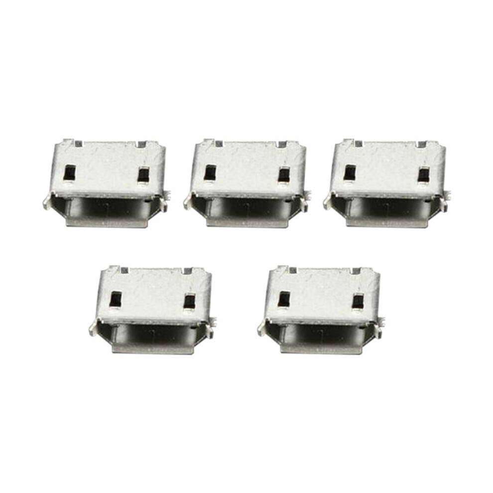 50Pcs Micro Usb Type B Female 5Pin Smt Socket Jack Connector Port Pcb Board 4851062754419