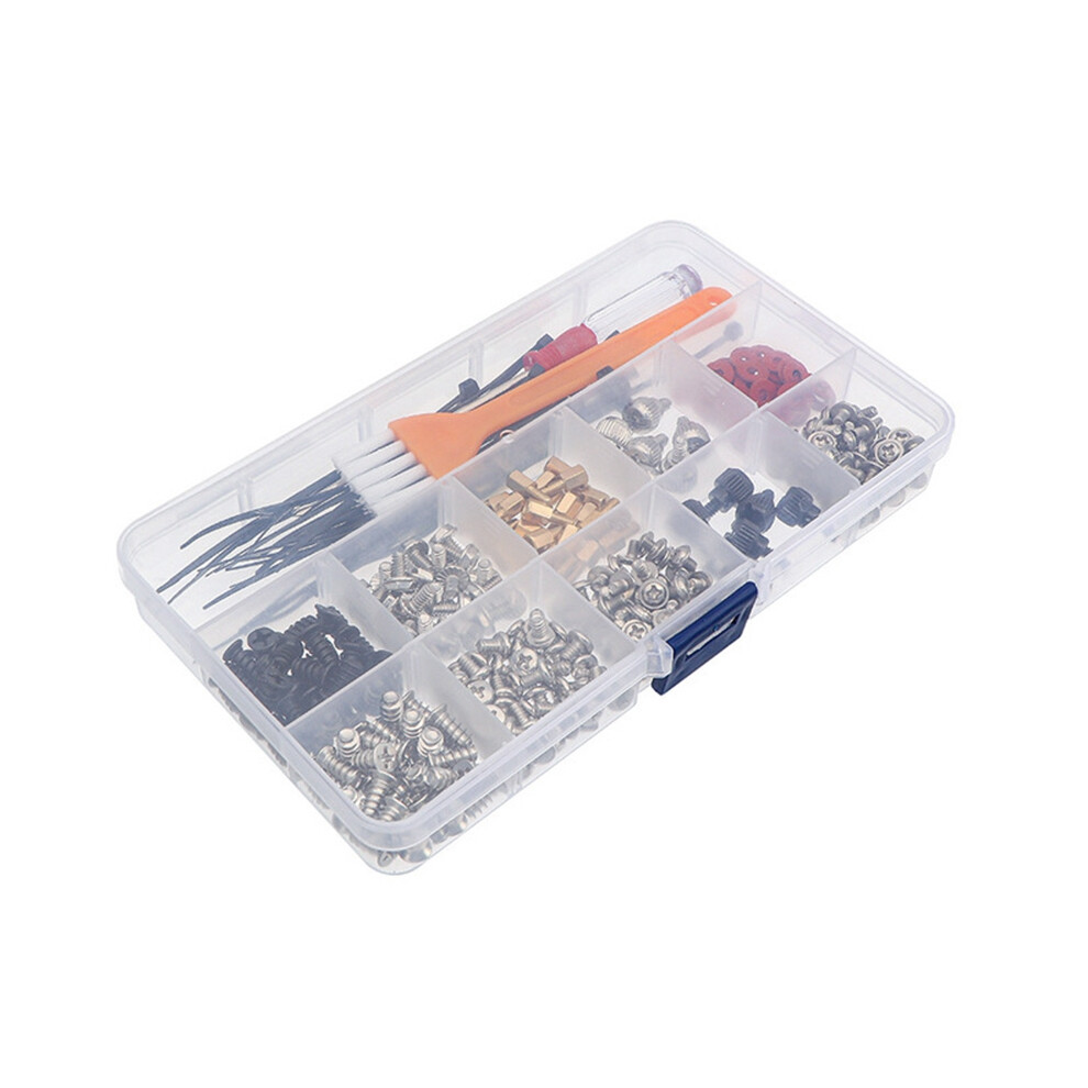 330Pcs Diy Motherboard Pc Personal Computer Assemble Case Fan Hand Screw Bolt Standoff Washer Set Assortment Kit 4863233648144
