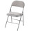 Charles Jacobs (2) Charles Jacobs Folding Chair Cushioned Fabric Office Reception Padded Grey Frame 6