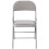 Charles Jacobs (6) Charles Jacobs Folding Chair Cushioned Fabric Office Reception Padded Grey Frame 7