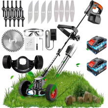 Metal Blade Cordless Strimmer 21v Grass Trimmers