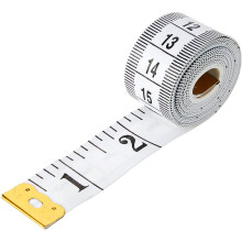 Dual Sided Durable Measuring Tape for Body & waist Measure includes free weight control app and eBook, Clothes Fabric Sewing Tape Made Of Fiber Glass