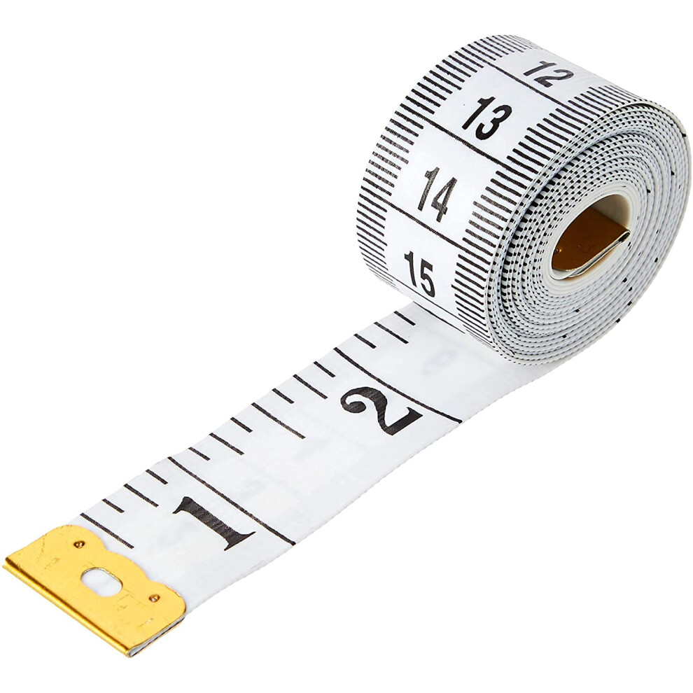 Dual Sided Durable Measuring Tape for Body & waist Measure includes free weight control app and eBook, Clothes Fabric Sewing Tape Made Of Fiber Glass