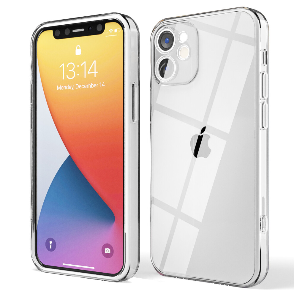 (Iphone 11, Clear) Ember Shockproof Case For Iphone, Ultra Slim Red 5060988792101