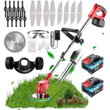 Metal Blade Cordless Strimmer 21v Grass Trimmers