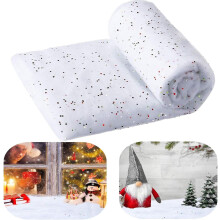 Christmas Artificial Snow, Christmas Snow Blanket Roll, Christmas Glitter Snow Blanket, Christmas Fa