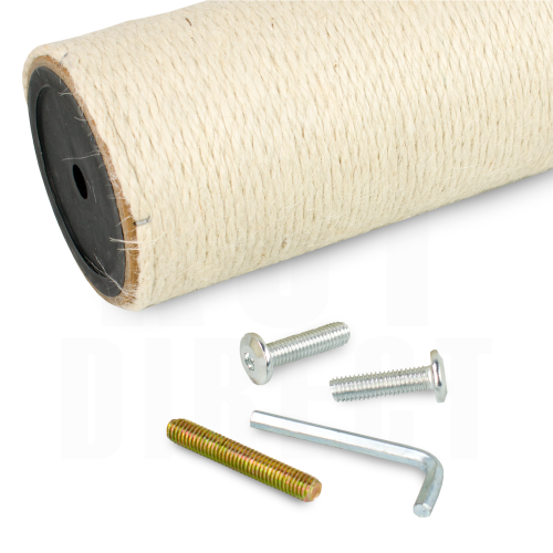 KCT KCT 9 x 40cm Replacement Cat Tree Sisal Scratch Post 1