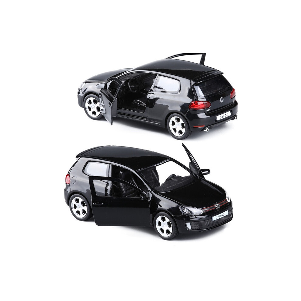 Maxpower (Black) City 1/36 Vw Volkswagen Golf 6 Gti Alloy Diecast Car Model Toy Pull Back Black