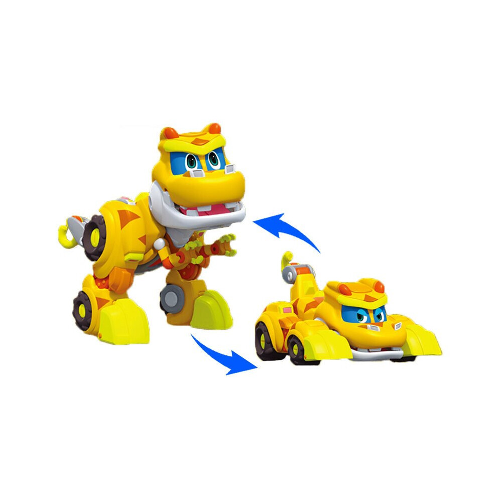 Maxpower (No Box Locky) Newest Abs Min Deformation Gogo Dino Action Figures Rex Transformation