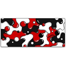 Kraken Keyboards Xxl Extended Gaming Mouse Pad Thick Desk Mat (darth)