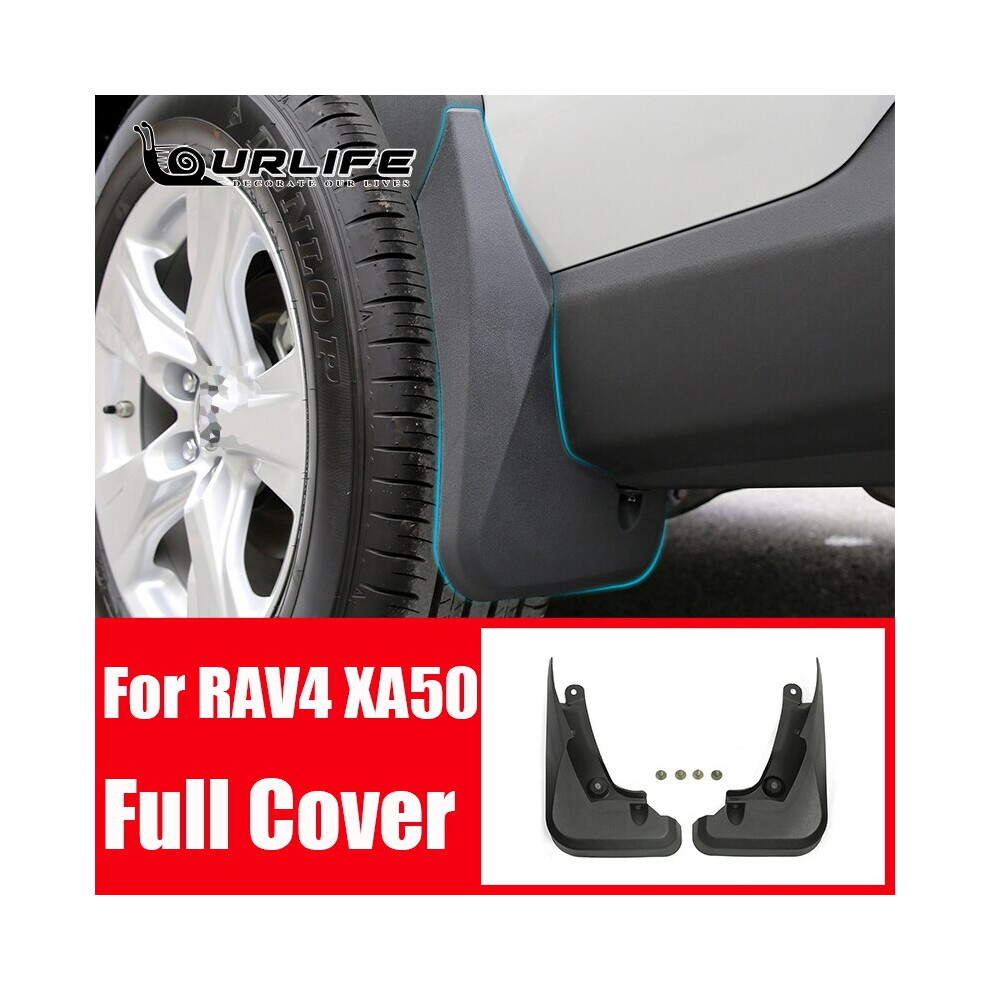 Front Rear Car Mudflap For Toyota Rav4 Xa50 Xle 2020 2021 2022 Fender Mud Flaps Guard Splash Flap Mudguards Accessories Rav 4 Black 8109695280727