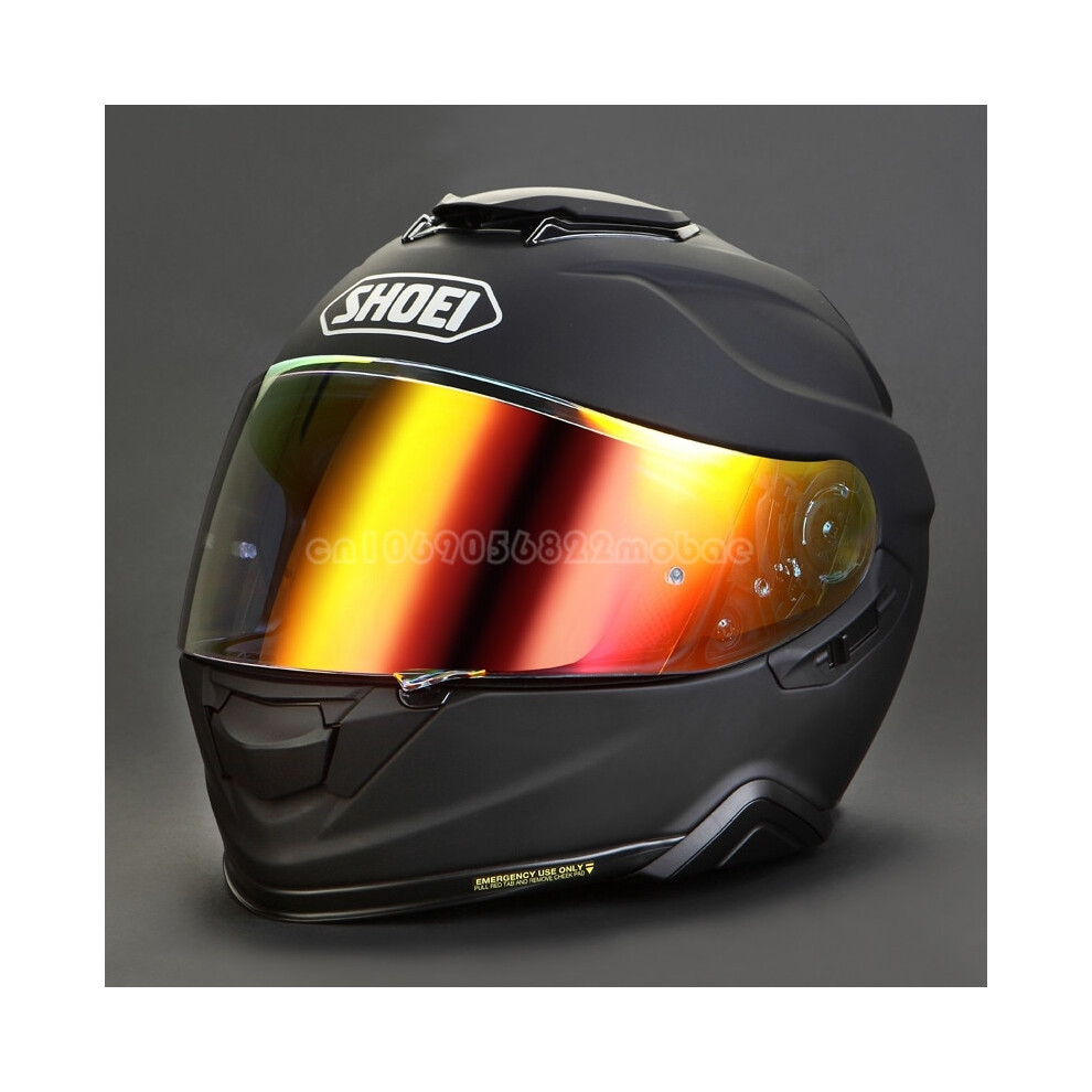 (Revo ) Motorcycle Helmet Visor Lens Plating Lens Case For Shoei Gt-Air Gt Air2 Red 8041111037082