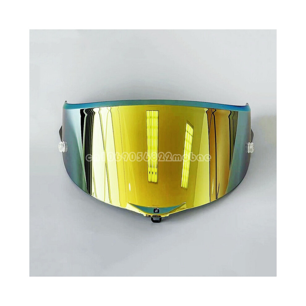 (Gold) 16 Colors Motorcycle Full Face Helmet Visor Lens Case for AGV PISTA GP-image-OPC-PDQM5J5-NEW