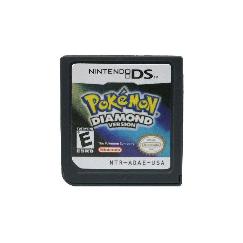 (Diamond Version) Pokemon DS Series Cartridge Video Game Console Card Pokemon Platinum Diamond Pearl SoulSilver HeartGold for DS 2DS 3DS