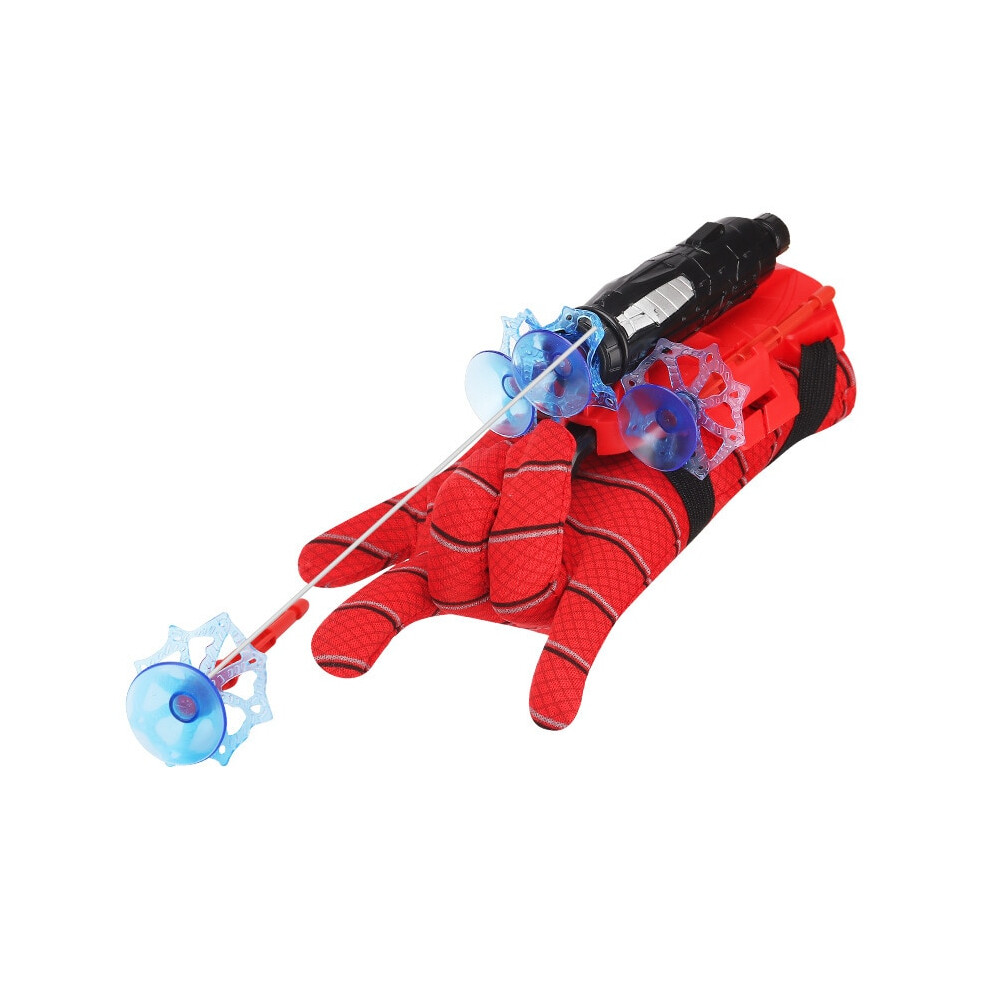 Movie Spider Man Cosplay Launcher Spider Silk Glove Web Shooters Recoverable