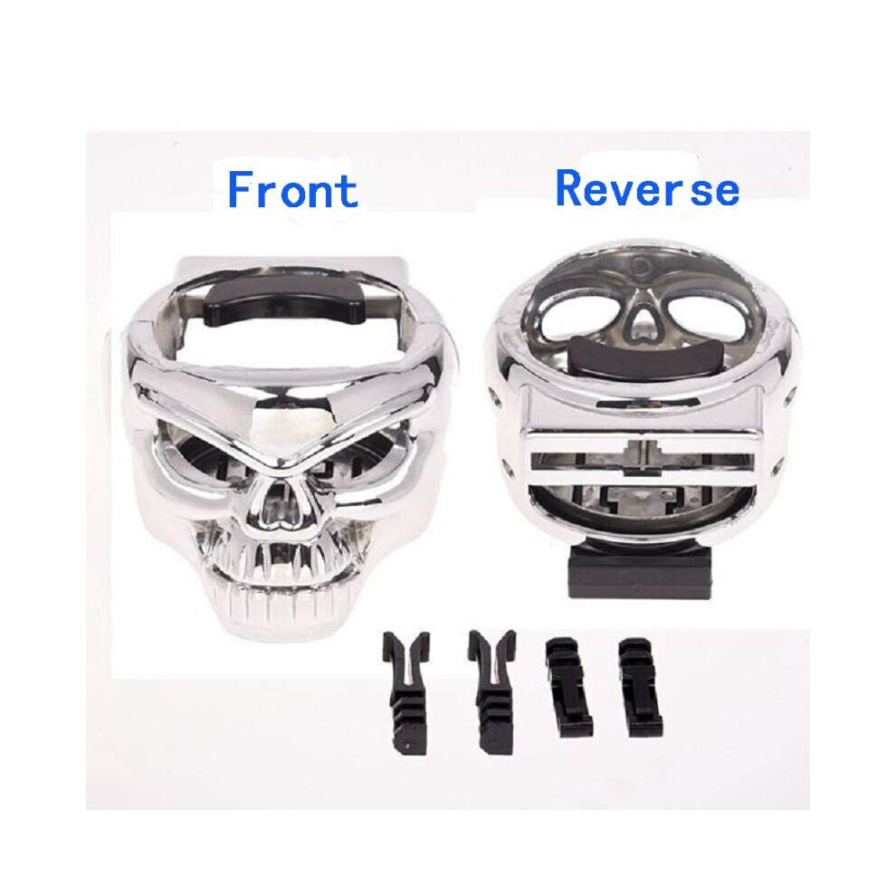 2X Skull Car Auto Vent Mount Cup Drink Can Bottle Holder| | 8041111063456