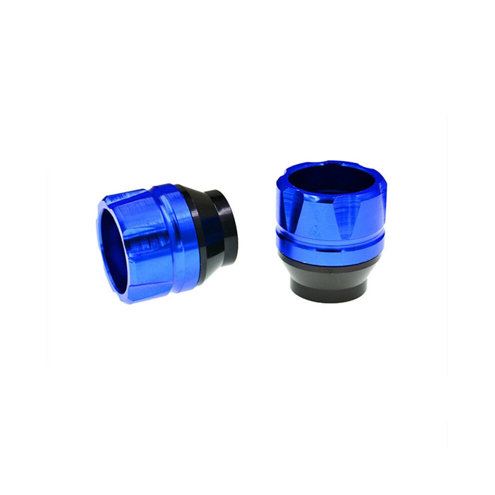 (Blue) Aluminum Alloy Buffer Anti Collision Cup Front Fork Cup 13Mm Wheel Protection Blue 8041111064200