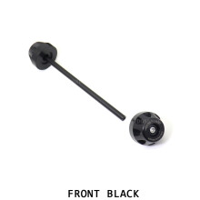 (Front Black) Rear Front Axle Fork Crash Slider For BMW S1000RR S1000R S1000XR 2019-2023
